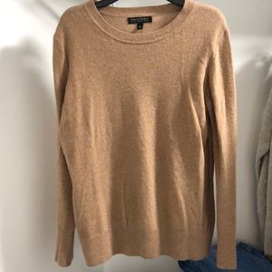 Banana Republic Camel Essentials Pullover
